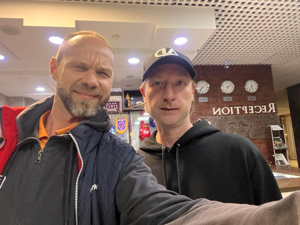 Алексей Ивков и Евгений Плющенко